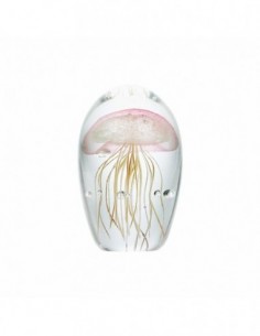 Ornement méduse rose 2