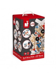 Baril Brico'Kids 100 pièces
