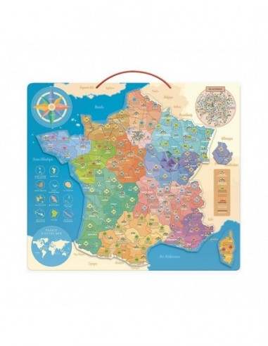 Carte de France educative