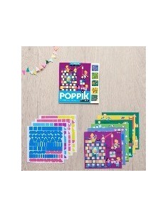 Cartes gommettes Construction