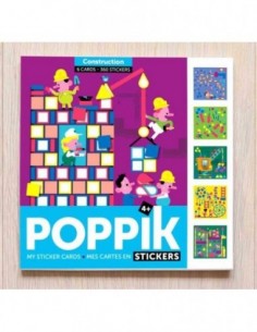 Cartes gommettes Construction 2