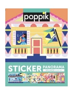 Activité gommettes Village