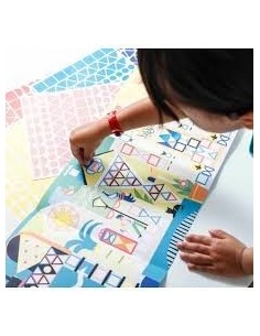 Activité gommettes Village 2