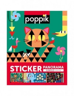 Activité gommettes Jungle