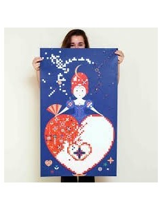 Tableau stickers Reine 2