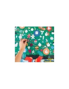 Poster géant et stickers Noël