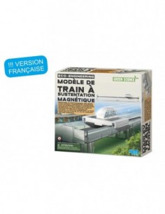 Coffret de construction Train à sustentation magnétique Green Science