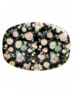 Assiette rectangulaire Dark...