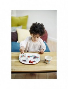 Assiette compartiment Loup 2