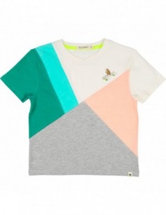 T-shirt coloré Graphique