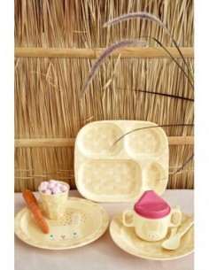 Assiette mélamine Lapin