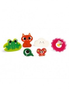 Puzzle Cache-Cache Nature 6 pcs (bois)