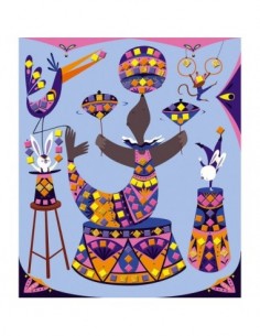 Mosaïques en mousse - Circus 2
