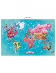 Carte du monde poétique...