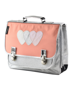 Cartable Coeurs grand modèle  CARAMEL ET CIE