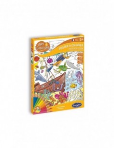 Poster à colorier Fonds marins