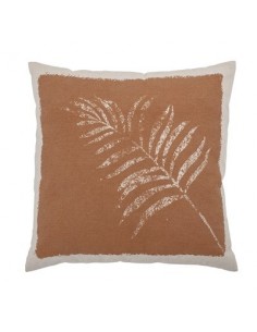 Coussin, Marron, Coton
