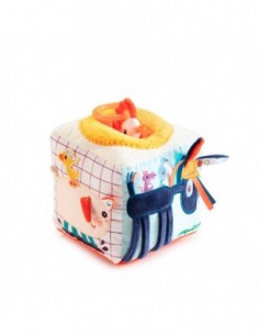 Cube sonore d'activités ferme