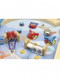 Flipper en bois - Sous les... 2