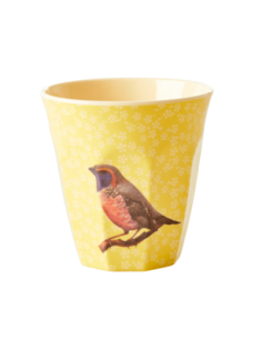 Gobelet VINTAGE BIRD YELLOW