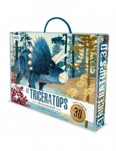 Le tricératops 3D. L'ère des dinosaures