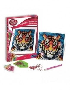 Canevas à diamanter Tigre
