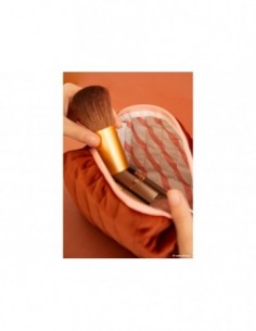 Trousse de toilette SAVANNA velours WILD BROWN