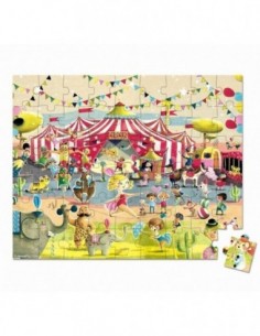 Valisette ronde - puzzle cirque 2