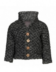 Gilet gris anthracite laine...