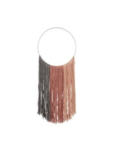 Support mural, multicolore, coton