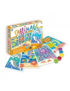 Sablimage Poissons et Dauphins