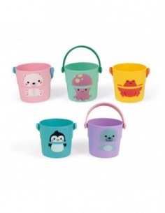 Seaux d'activités pour le bain