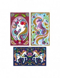Kit Créatif - Paillettes Licornes