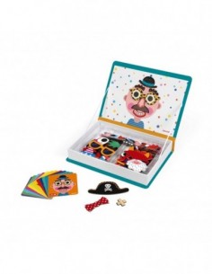 Magnéti'book Crazy Faces garçon, 70 magnets 2