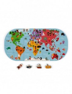Puzzle Carte des Explorateurs du bain