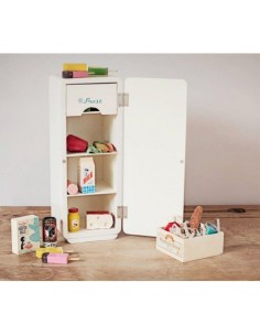 Boîte d'épicerie vintage