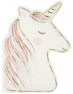 Serviettes licorne
