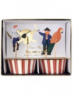 Cupcake kit pirate