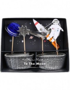Kit cupcakes the moon