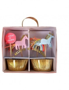 Cupcake kit licorne