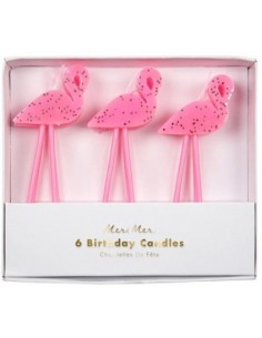 Bougies flamingo