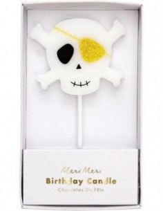 Bougie tête de mort