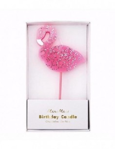 Bougie flamingo