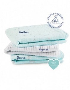 Maxi lange vert argent