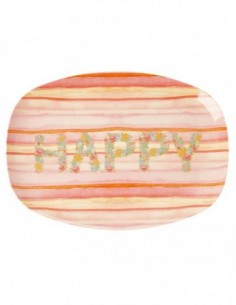 Assiette rectangulaire en...