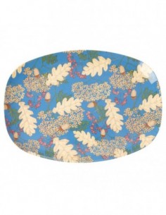 Assiette rectangulaire en...