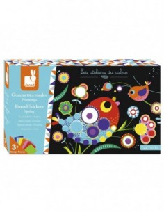 Kit creatif Printemps Gommettes Rondes