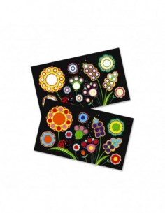 Kit creatif Printemps Gommettes Rondes 2