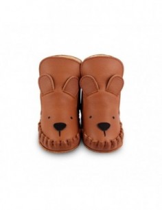 Chausson cuir OURS couleur... 2