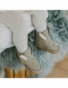 Chausson Cuir Nubuck Lapin Kapi 2